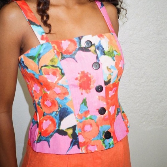 Mara Hoffman Malin Top 2 - Picture 3 of 7